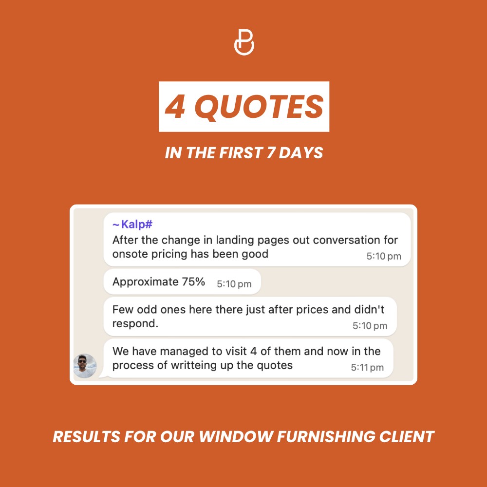 Quotes send volume results